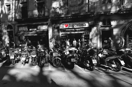 Barcelona Street Scene