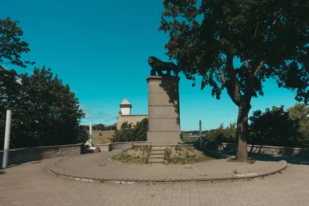 Historic Monument in Park Setting