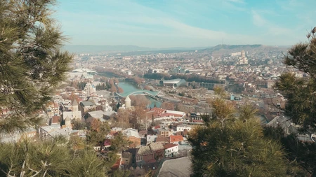 Cityscape from a Hill