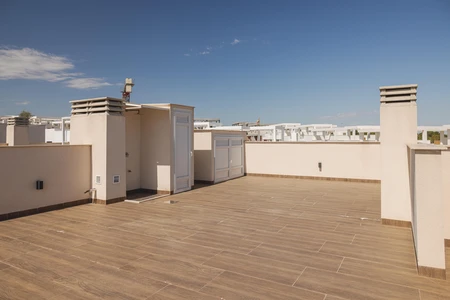 Sunny Rooftop View