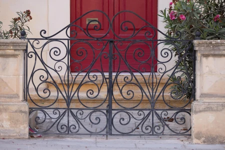 Ornate Iron Gate