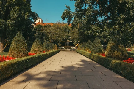 Charming Garden Pathway