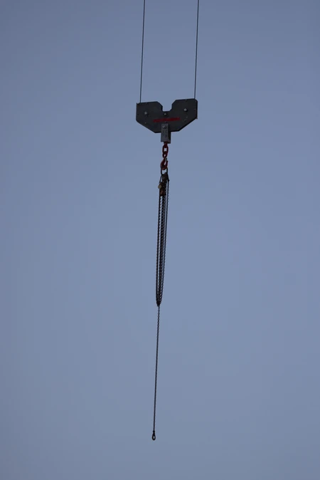 Suspended Crane Hook