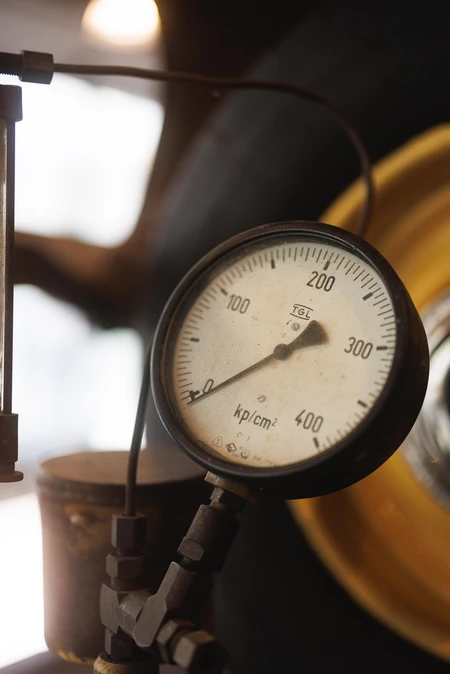 Vintage Pressure Gauge