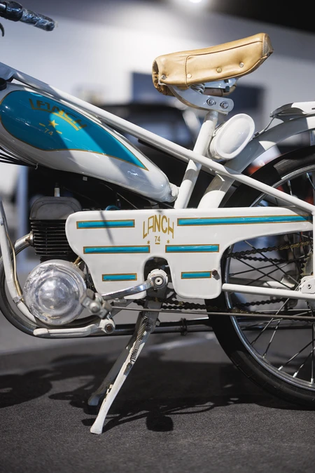 Vintage Motorcycle Display