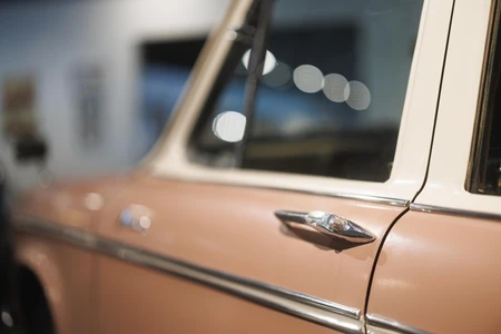 Vintage Car Door Detail