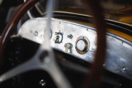 Vintage Car Dashboard