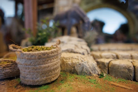 Rustic Basket in Natural Setting