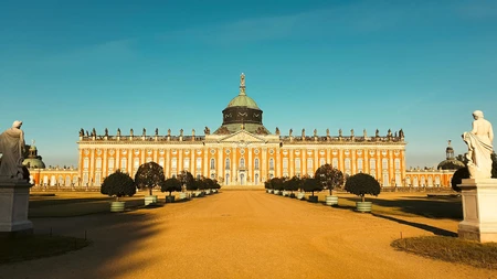 Majestic Palace in Sunlight