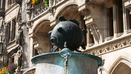 Historic Fountain Sculpture