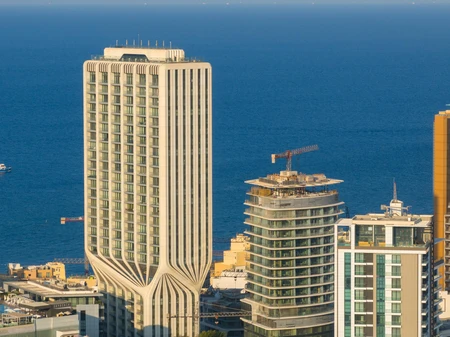 Coastal City Skyline