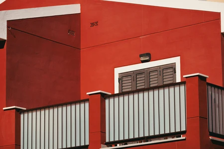 Modern Red Architecture
