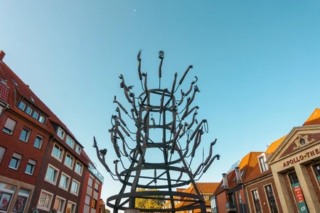 Urban Sculpture in Architectural Setting