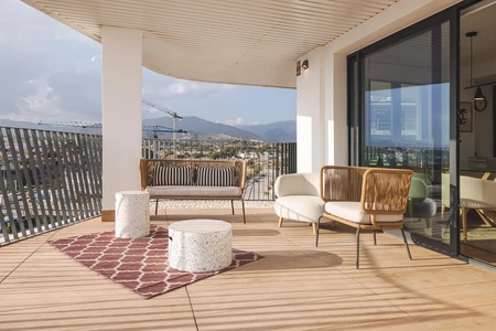 Modern Balcony View