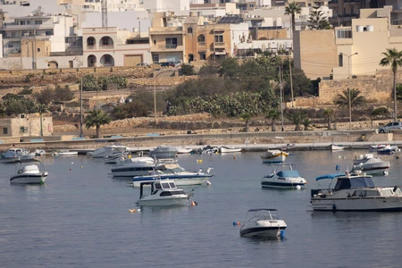 Harbor Front with Boats