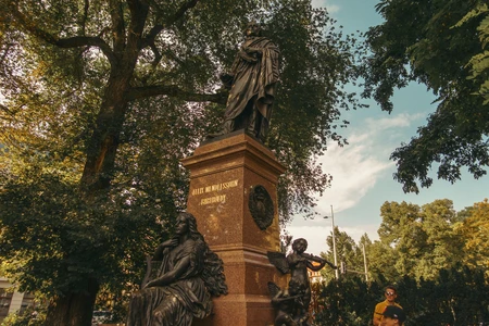 Historical Monument in Park