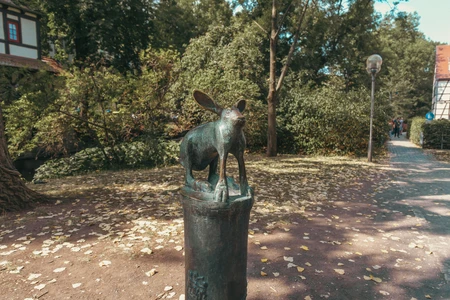 Sculpture in Park