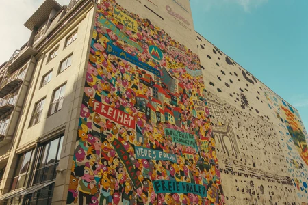Vibrant City Mural