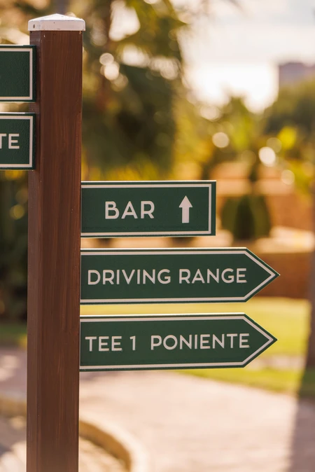 Golf Course Signage