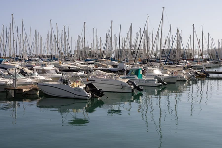 Serene Marina Scene