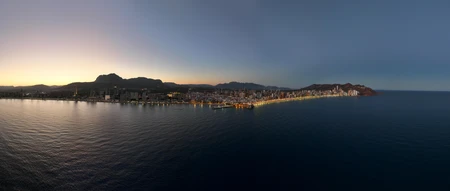 Coastal Sunset Skyline