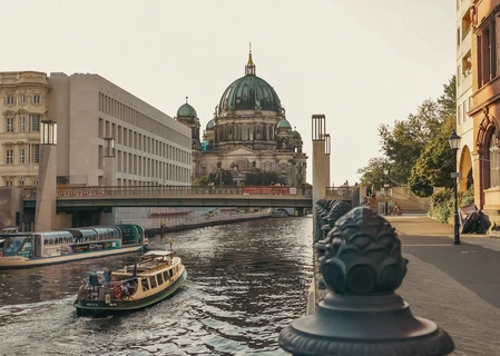 Scenic Canal View with Historic Architecture