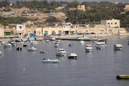 Coastal Harbor with Boats