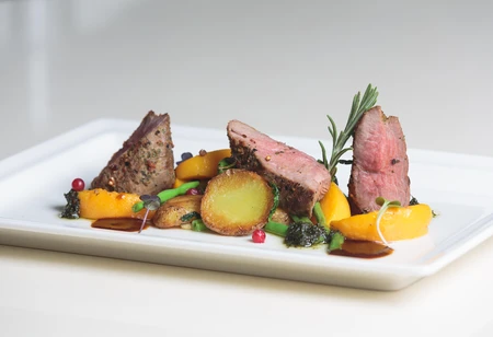 Gourmet Plate Presentation