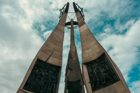 Historical Monument Against the Sky