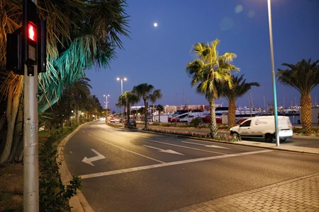 Evening Coastal Road