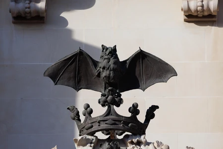 Gothic Bat Sculpture