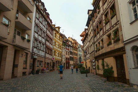 Charming European Street