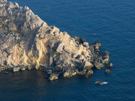 Rocky Coastal Cliff