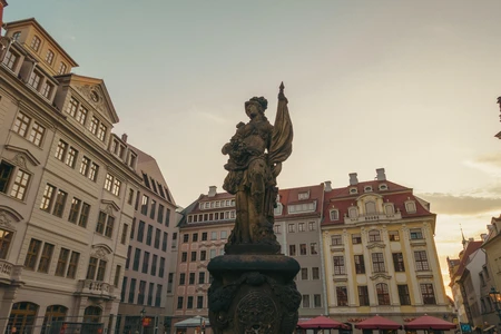 Historical Square at Dusk