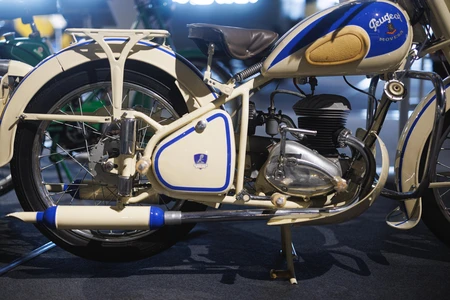 Classic Motorcycle Display