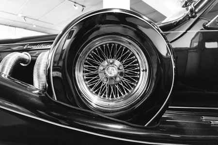 Classic Car Wheel Detail