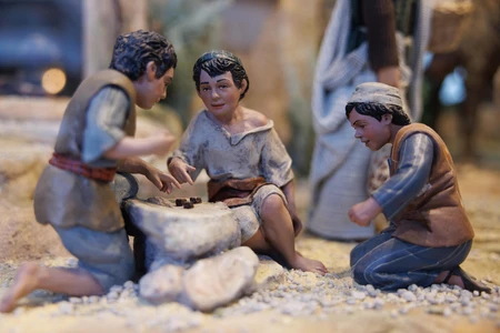 Miniature Figurine Scene