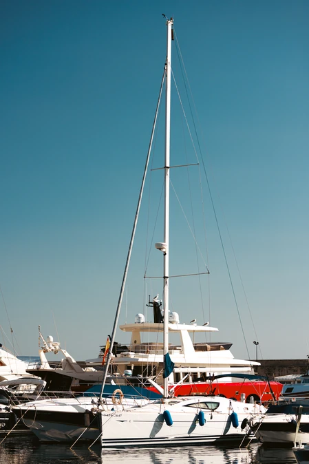 Sailboat in the Marina