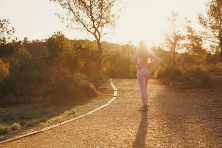 Sunlit Path Walk