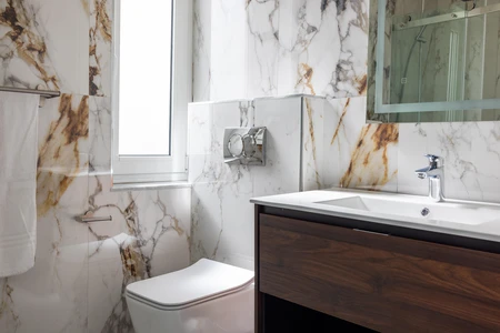 Marble Bathroom Interior