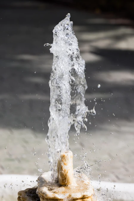 Fountain Water Burst