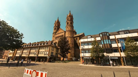 Historic Cathedral in Urban Setting