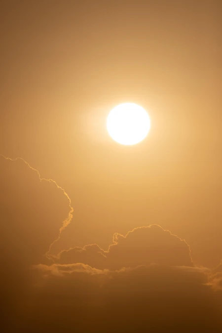 Sunrise Over Clouds