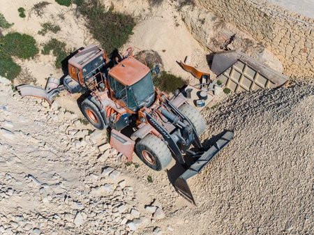 Construction Site and Machinery