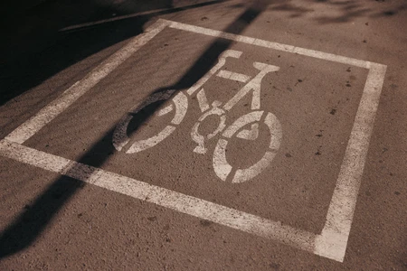 Designated Bike Path Marking