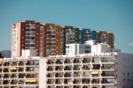 Colorful Apartment Buildings