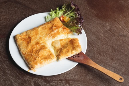 Savory Pastry on Plate