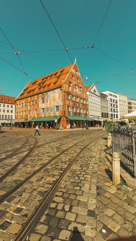 Colorful Urban Scene