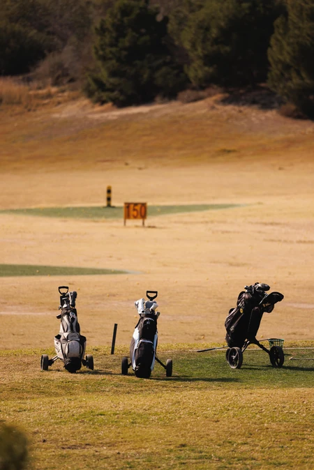 Golf Course with Equipment