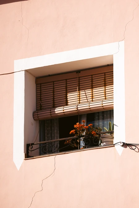Charming Window with Flower Box